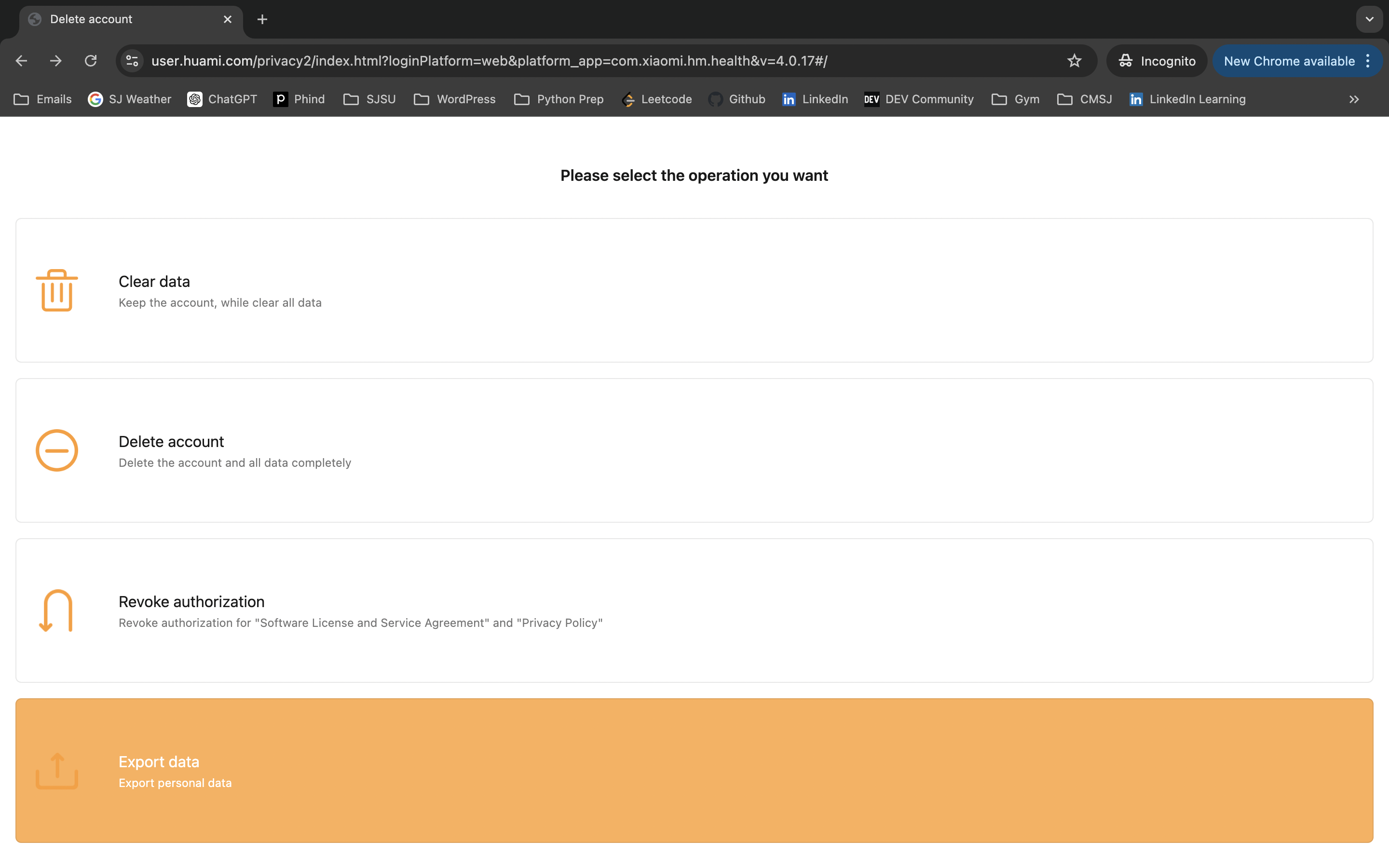 Homepage